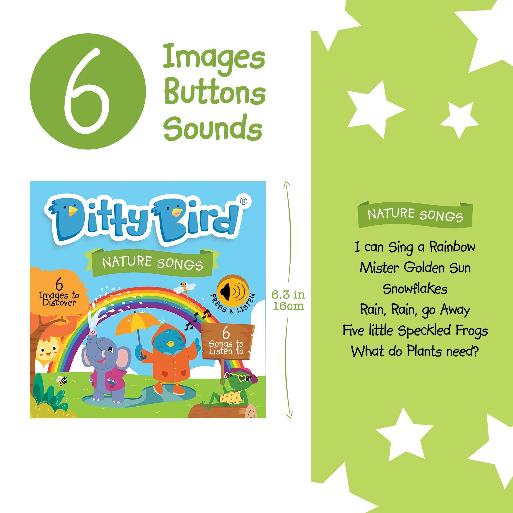 NEW! DITTY BIRD - NATURE SONGS