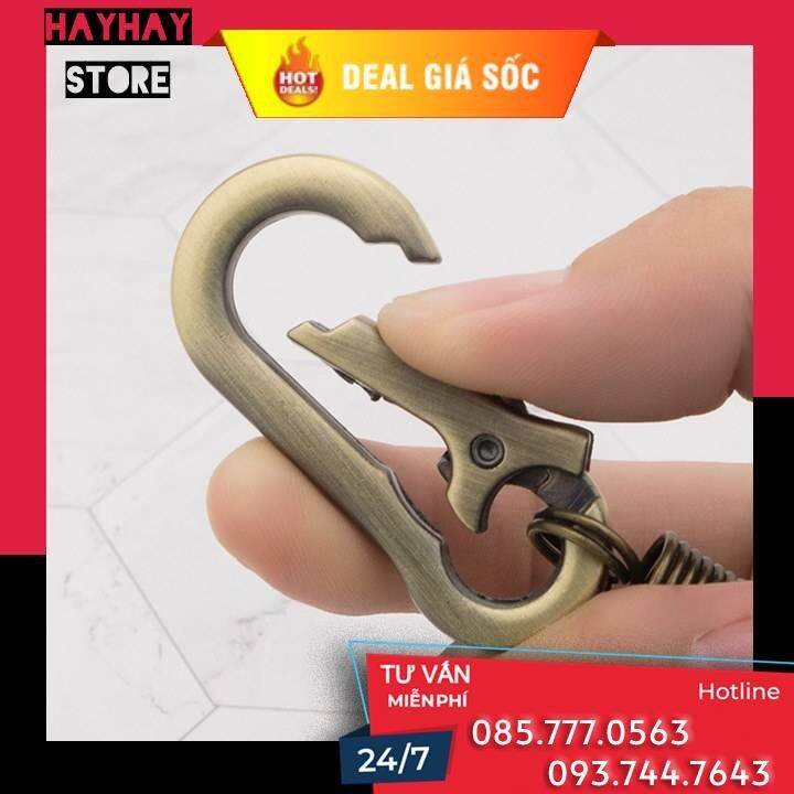 Móc Khóa Kim Loại Dày Cao Cấp 10.5x2.2cm