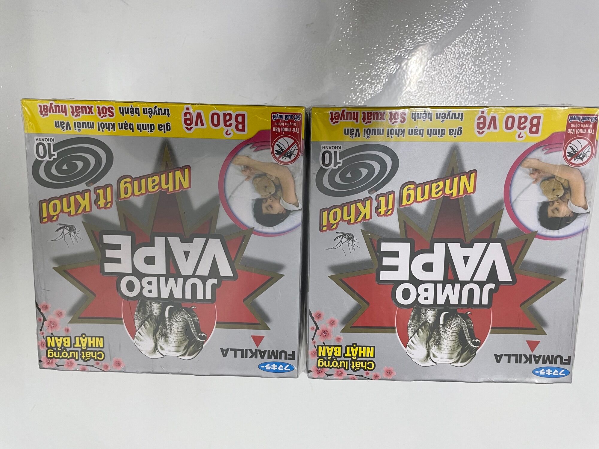 Combo 10 hộp nhang muỗi ít khói.
