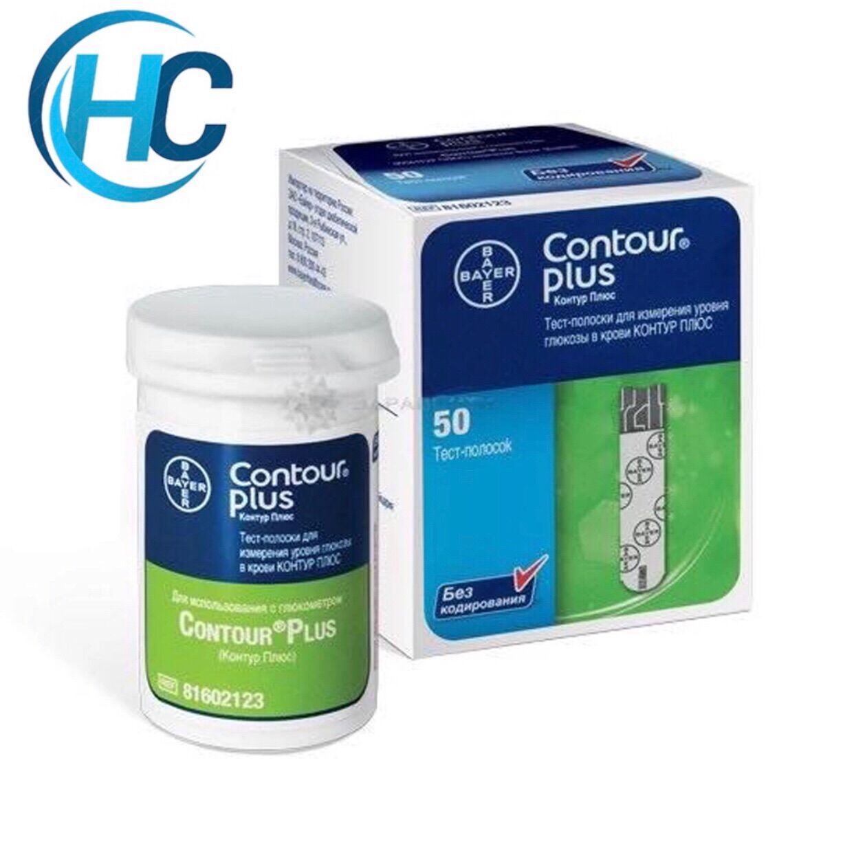 [CHÍNH HÃNG] Que Thử Đường Huyết Contour Plus (Hộp 50 que)-Date xa