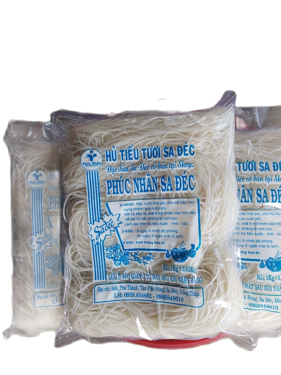 COMBO 3KG HỦ TIẾU TƯƠI tại Sa Đéc