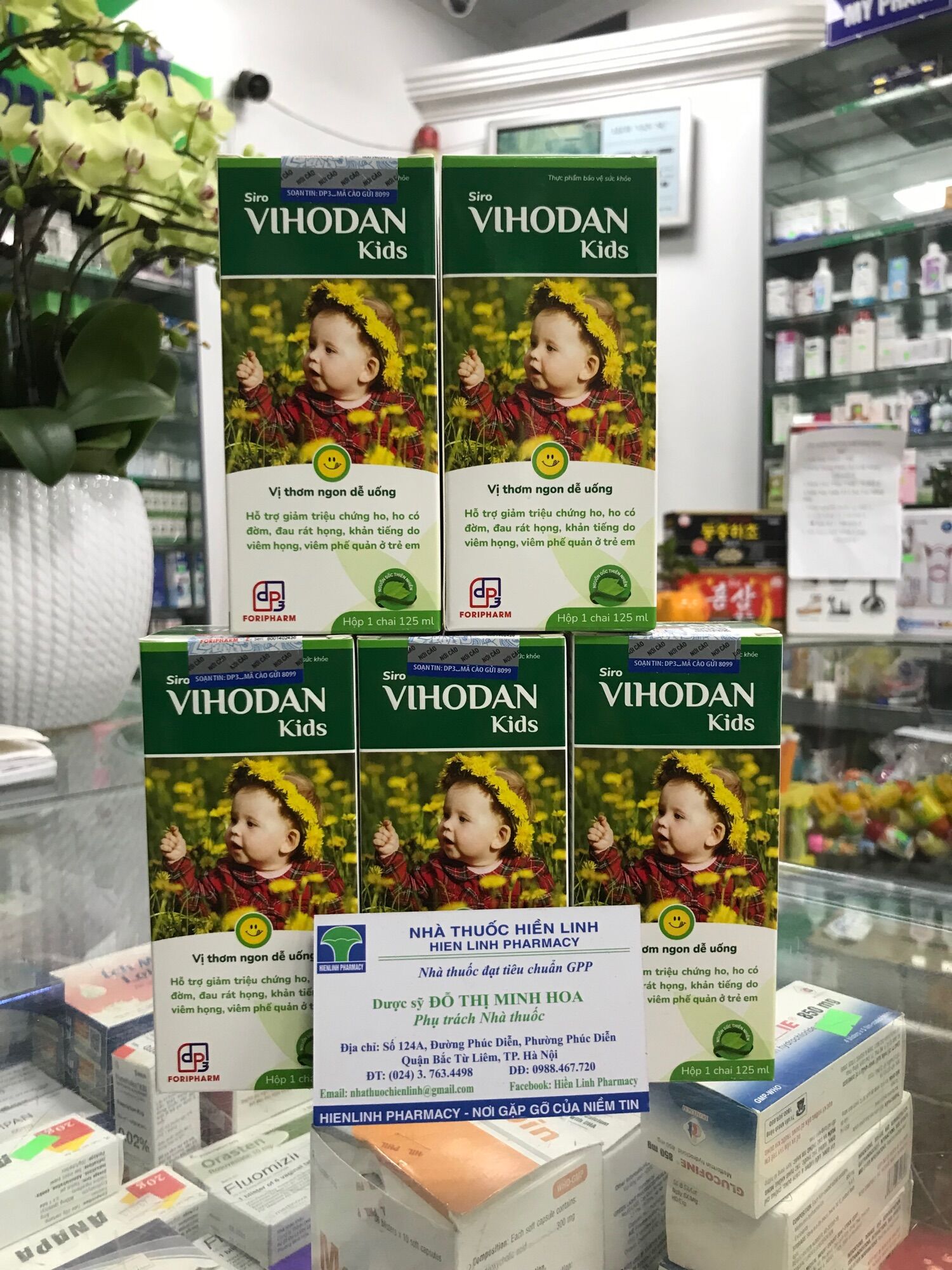 Siro ho Vihodan Kids 125ml