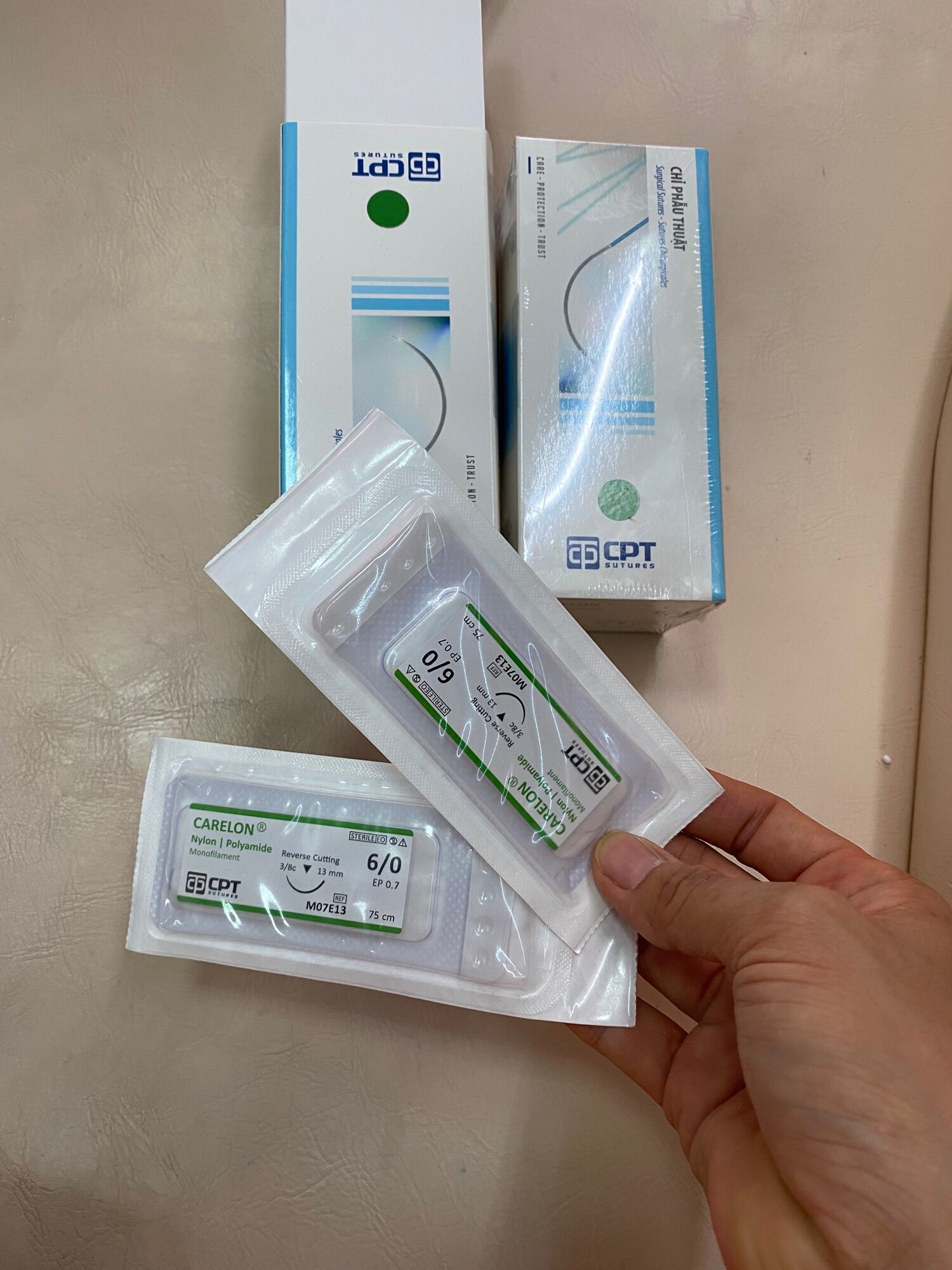 Chỉ nhấn mí 6.0 bán lẻ 1 sợi