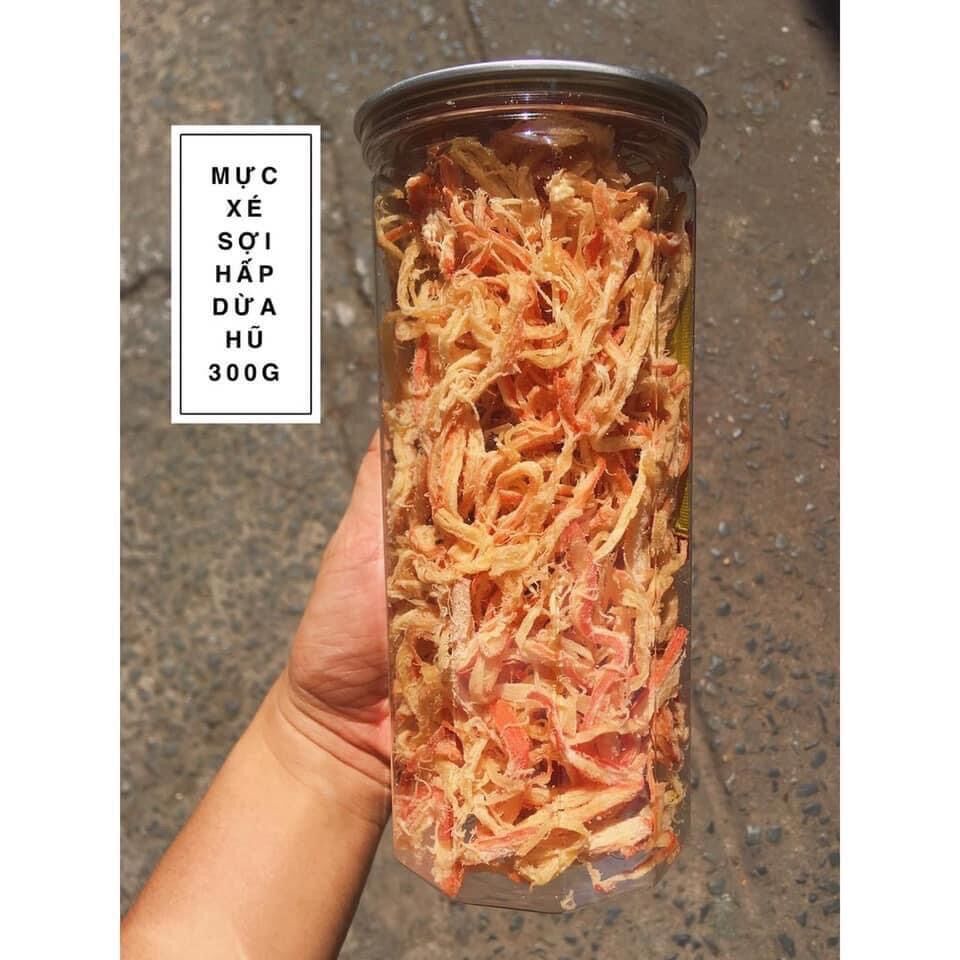 ( HCM ) Mực sợi hấp nước dừa 200gr ( Lanie Food)