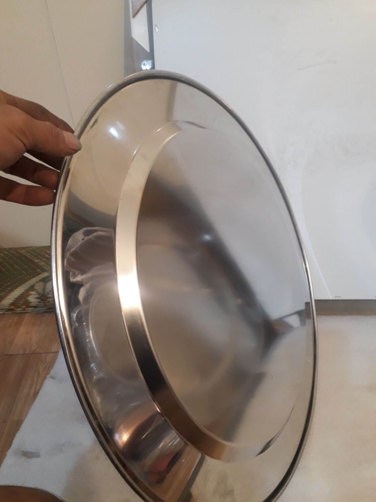 Mâm inox 304 không rỉ cao cấp 52cm