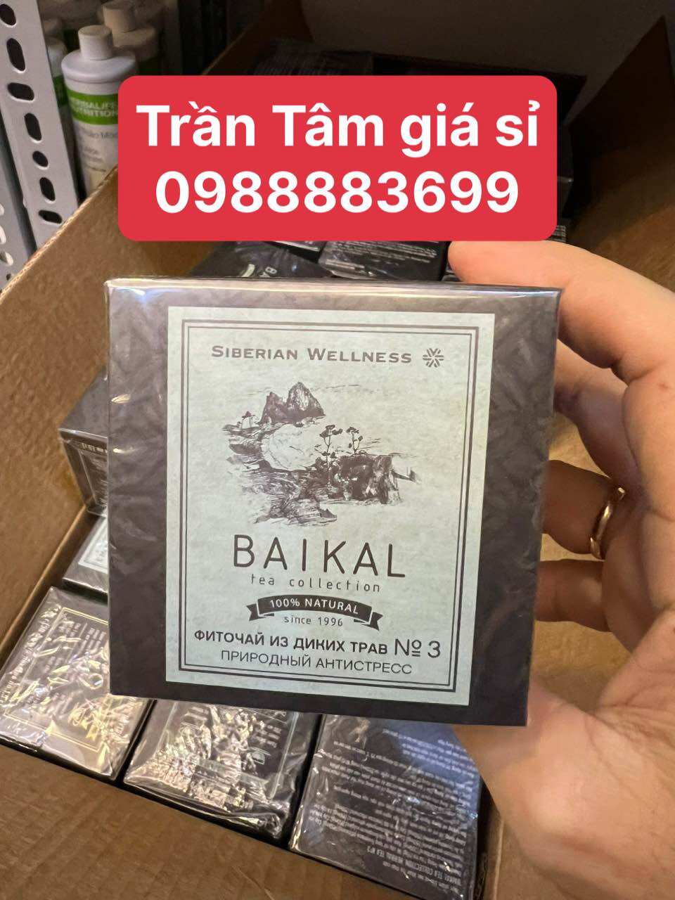 Trà ngủ ngon N3 Siberian Trà thảo mộc Baikal tea collection. Herbal tea №3