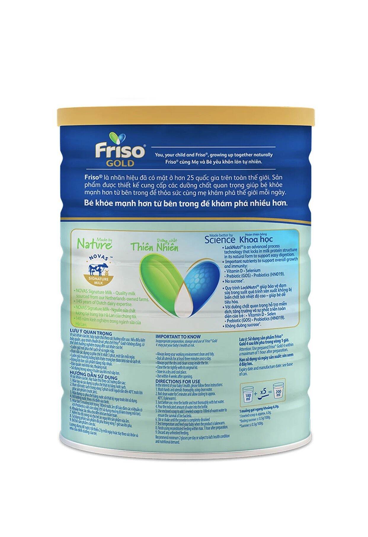 Sữa bột Friso Gold 4 1kg4