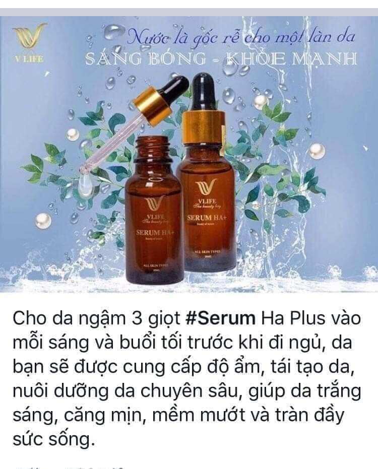 Serum HA PLUS thương hiệu Vlife