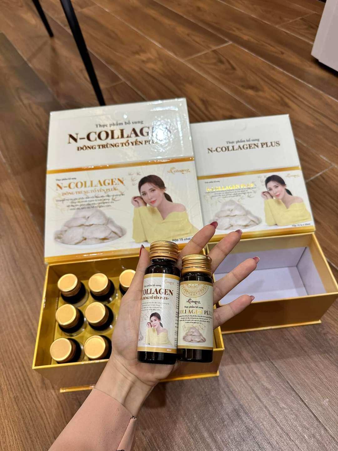 Collagen tổ yến ncollagen trắng da mờ nám mẫu mới 30ml