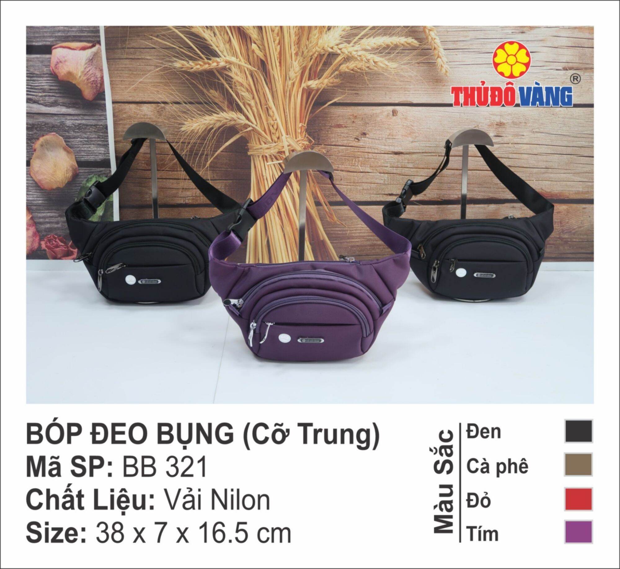 Bóp đeo bụng - Thủ Đô Vàng