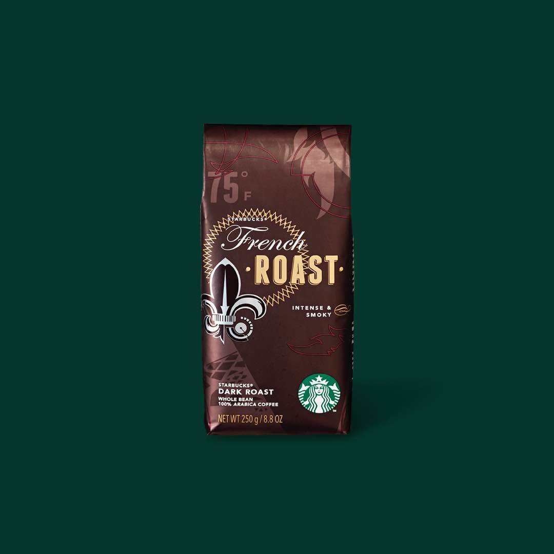 Cà phê hạt Starbucks French Roast 250G (100% arabica)