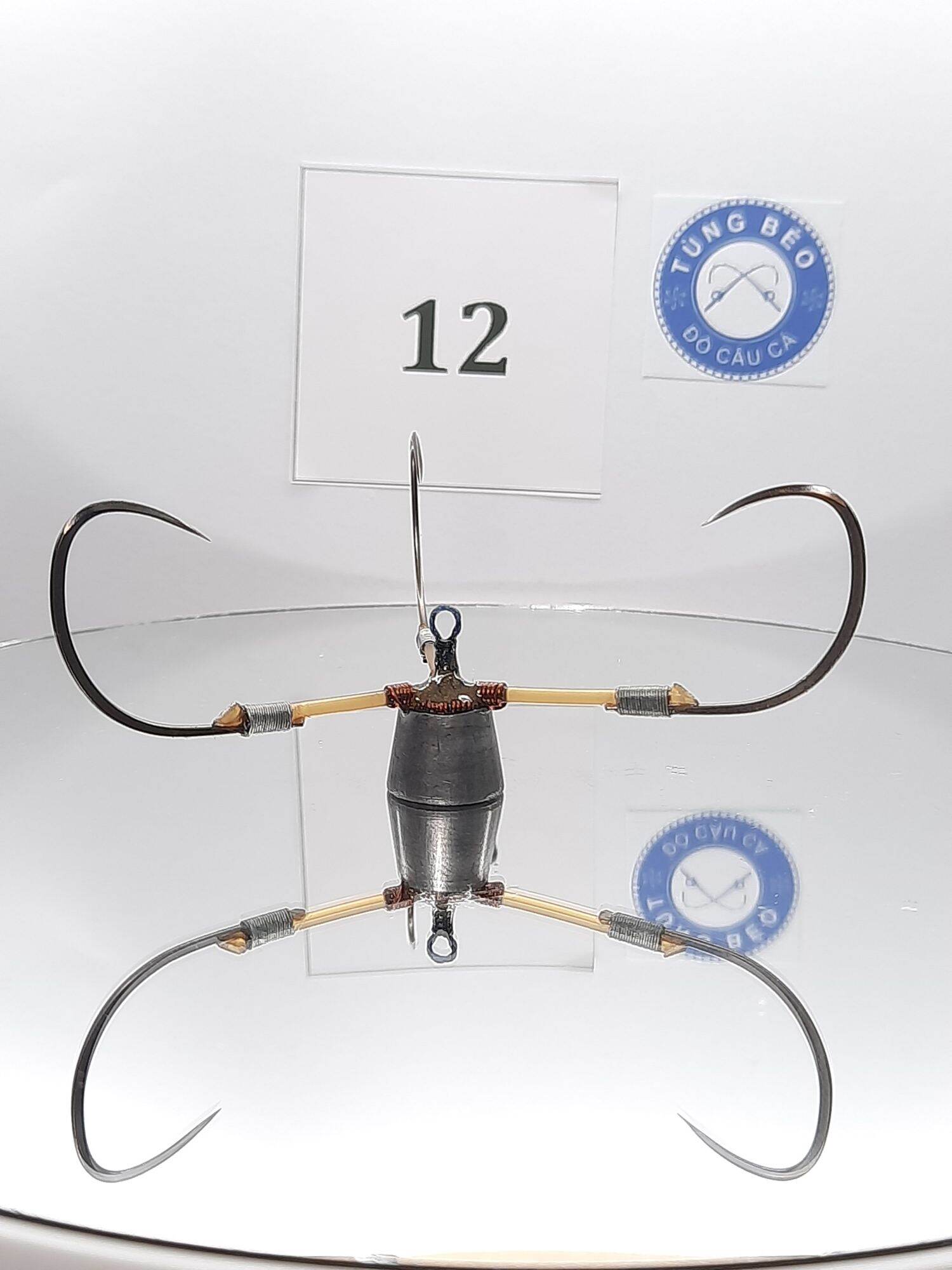 lưỡi câu tam cỡ 12 các phom dáng