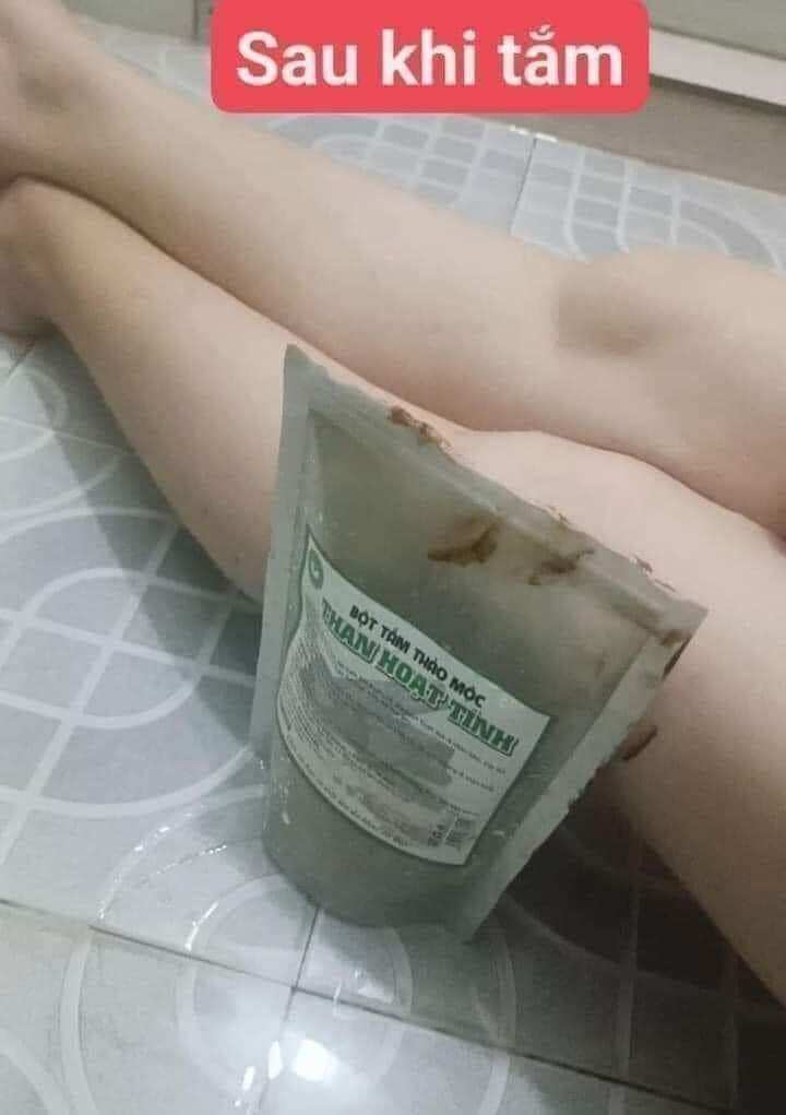 Bột Tắm Trắng Cà Phê Than Hoạt Tính TKH