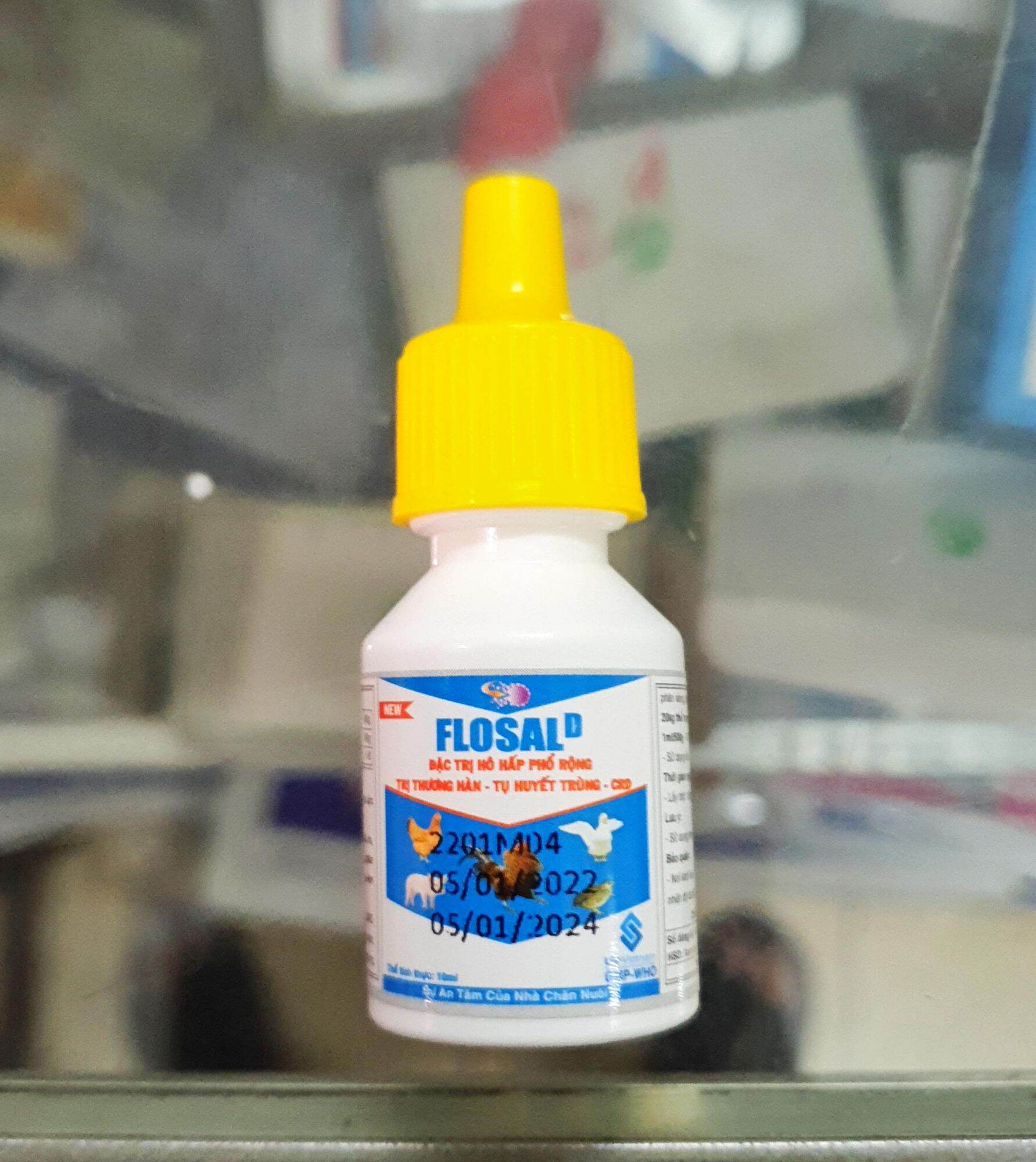 1 lọ UV Flosal D cho gà đá