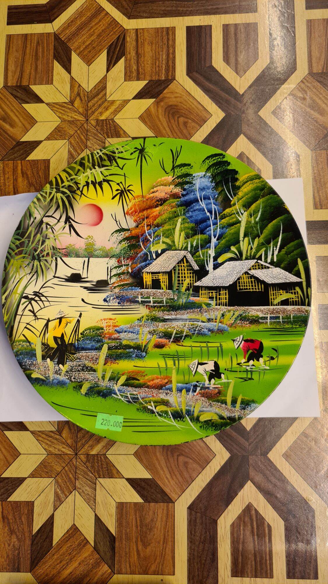 Tranh sơn mài phong cảnh treo tường