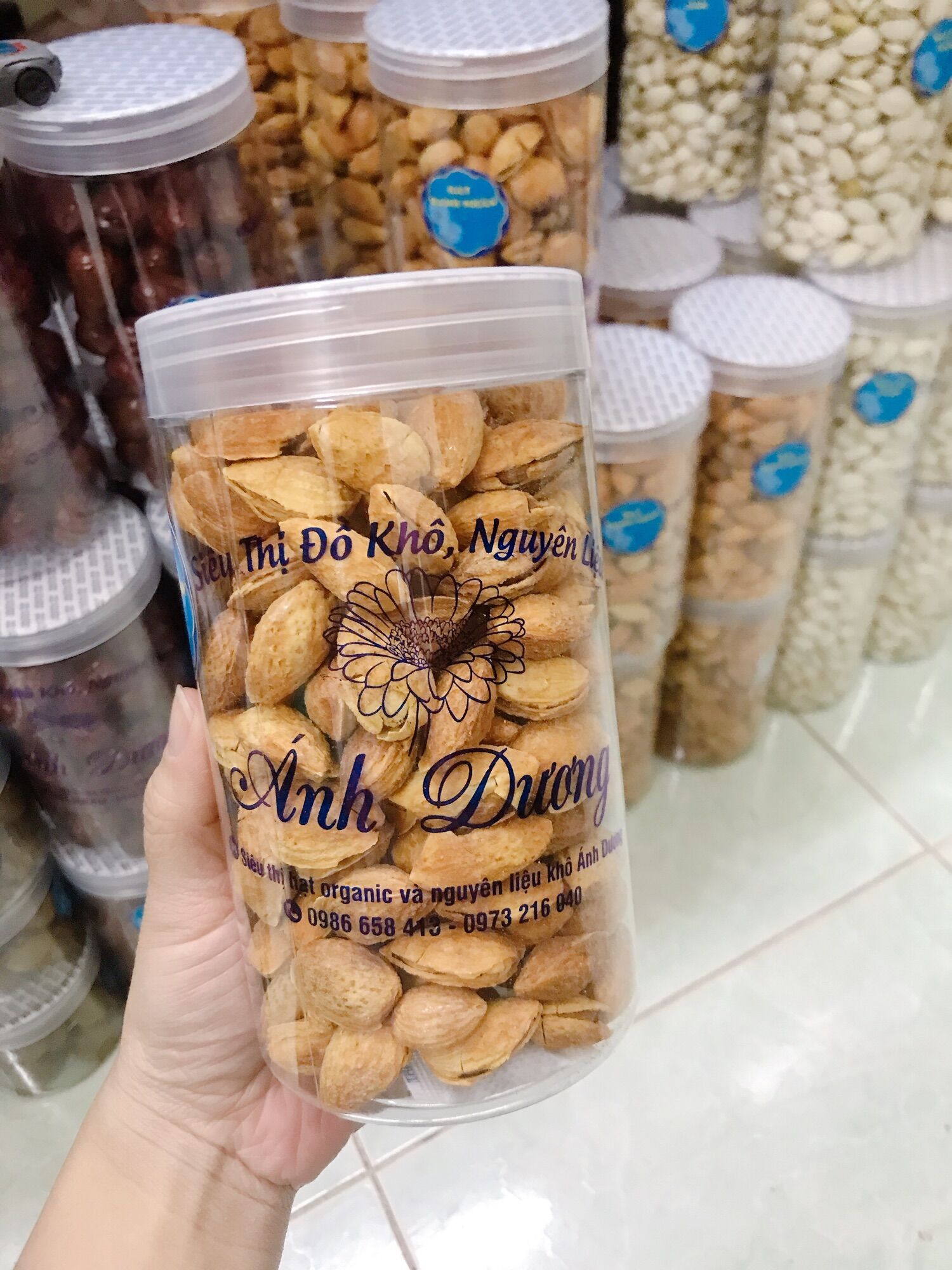 Hạnh nhân rang bơ loại ngon (450g)