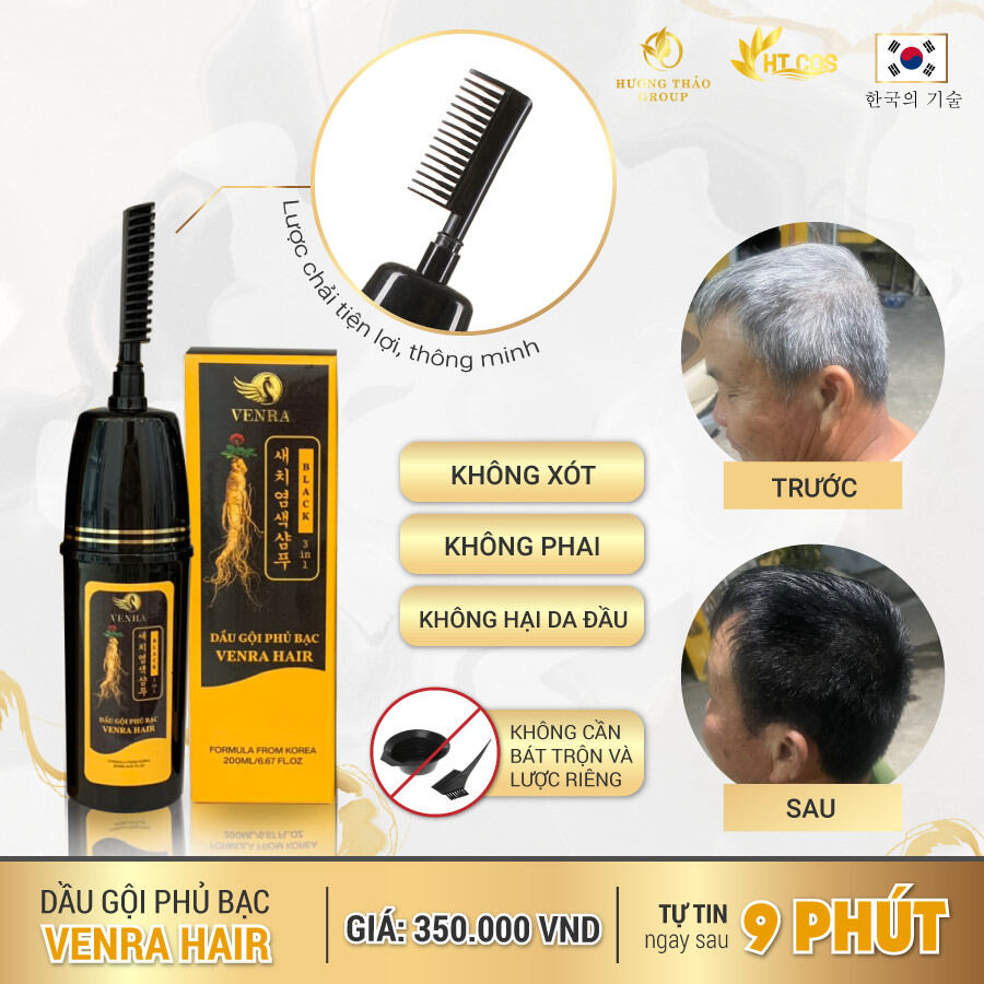 DẦU GỘI PHỦ BẠC VENRA HAIR