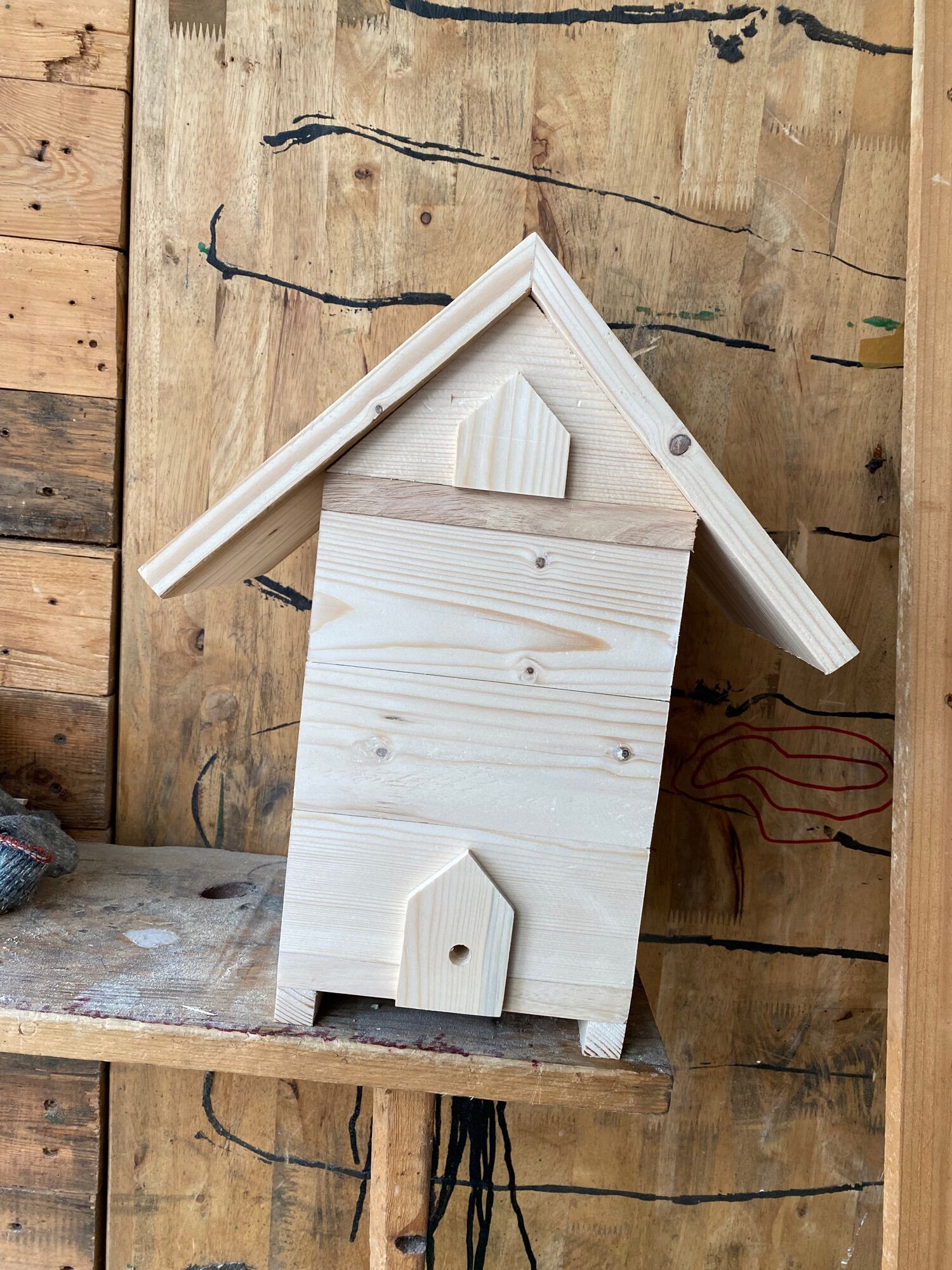 🏕 thùng nuôi ong dú mẩu nhà thái - stingless bee box