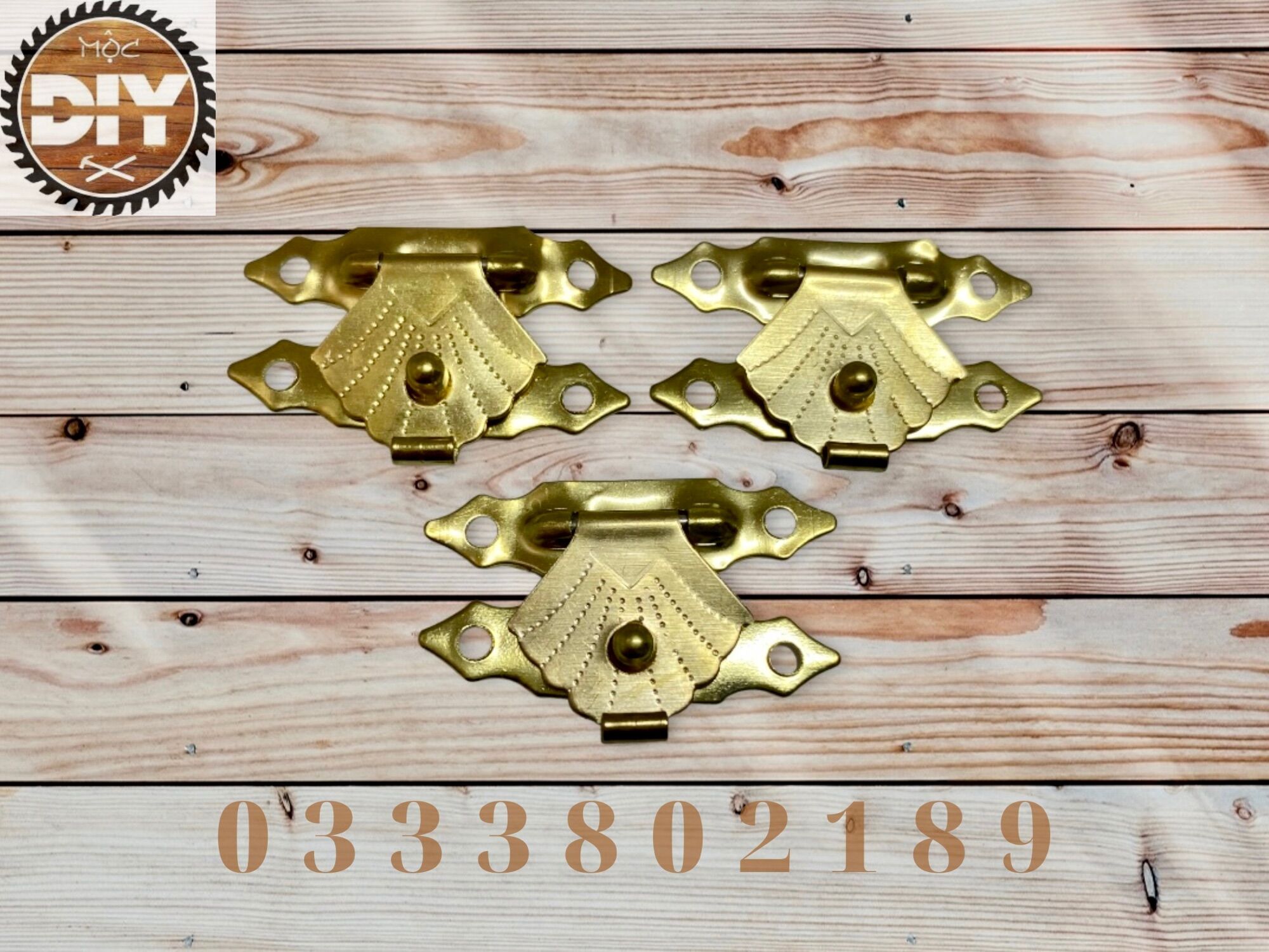 Khoá hộp gỗ/ khoá vỏ sò/ khoá hộp gỗ mini