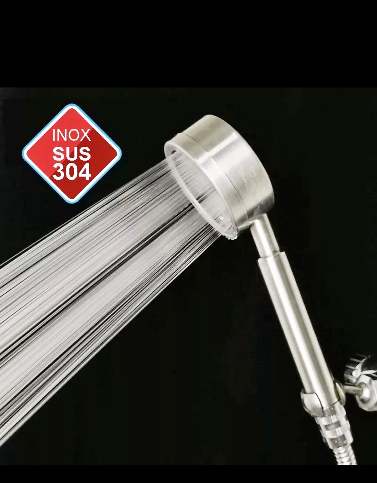 Vòi hoa sen tăng áp inox 304