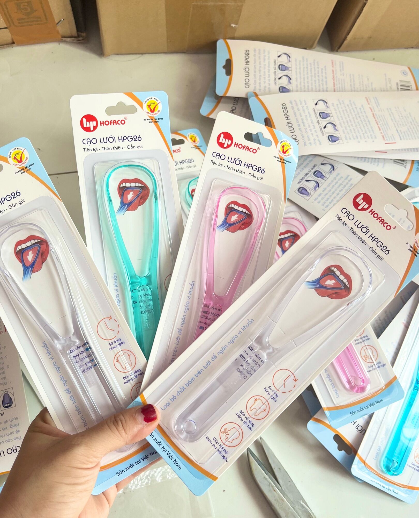 Cạo Lưỡi,Thìa Cạo Lưỡi HOFACO