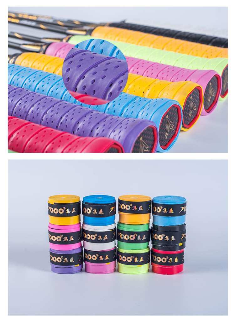 Combo 10 cái quấn  cán vợt cầu lông Topo lọai lỗ cao cấp