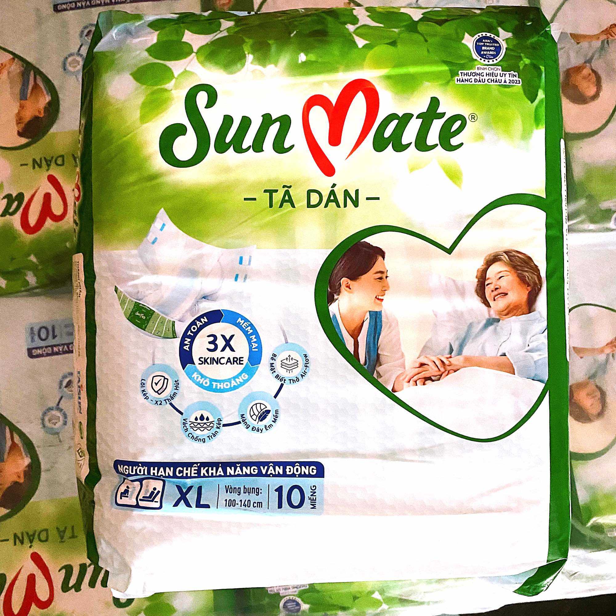 Tã dán người lớn Sunmate XL10