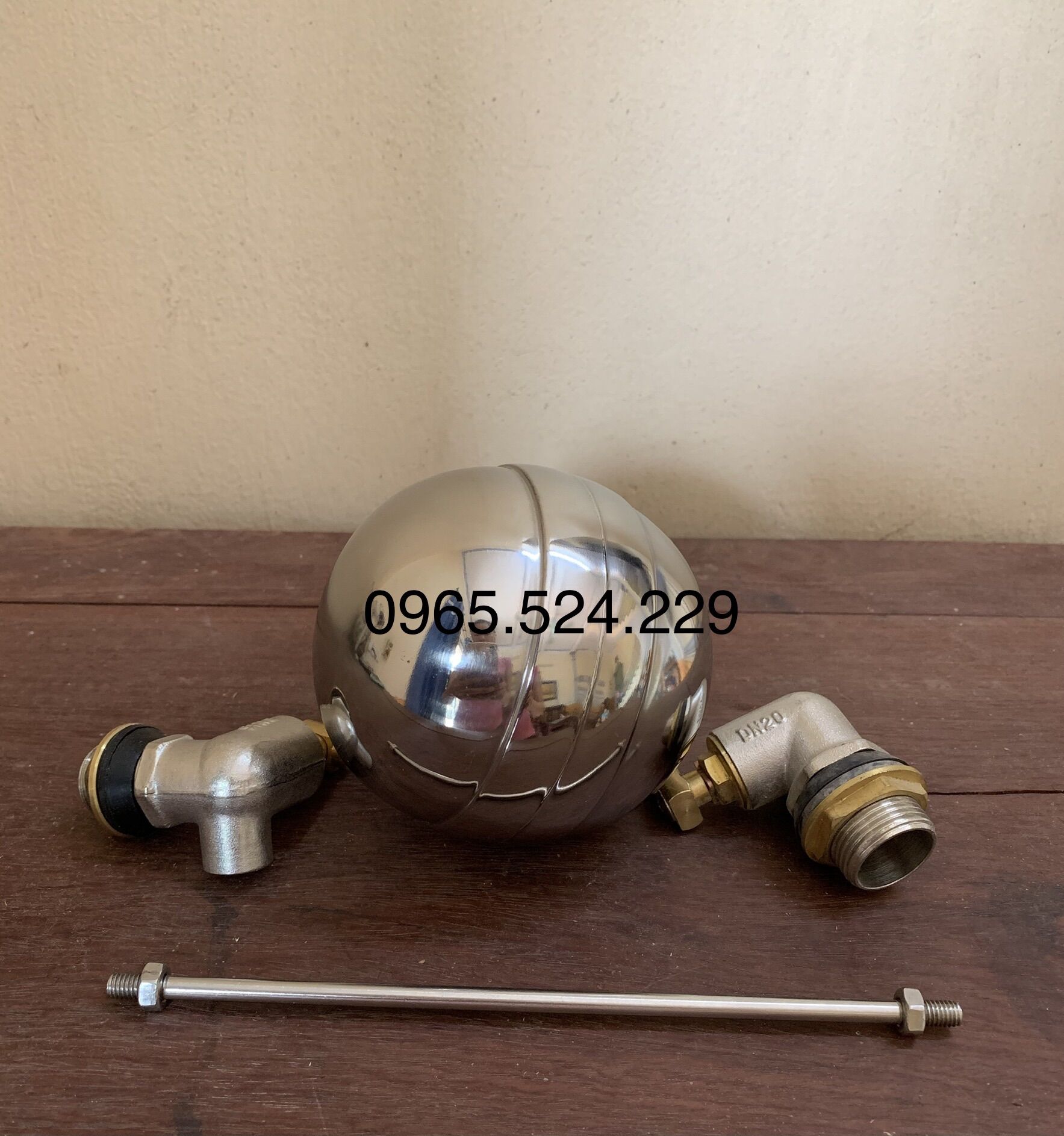Phao cơ inox phi 21 27