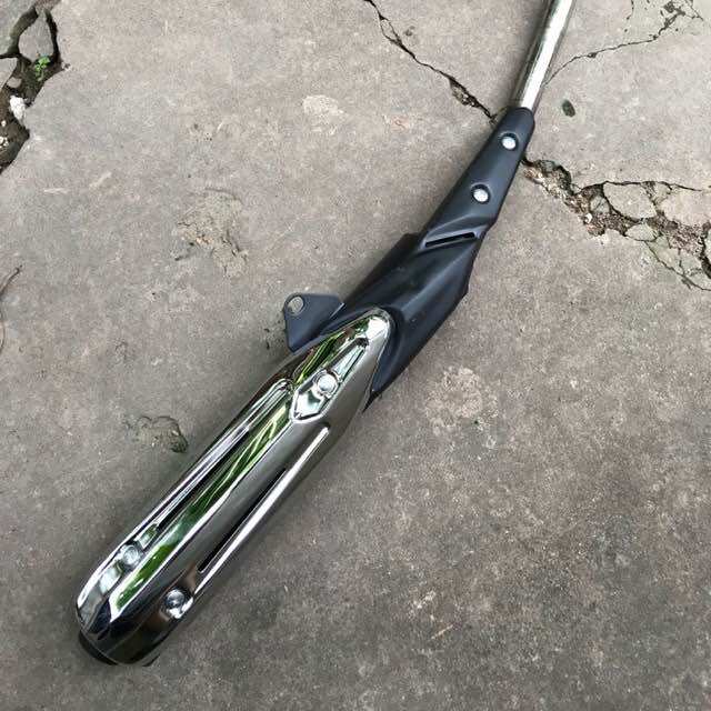 Pô exciter 135 full cổ inox