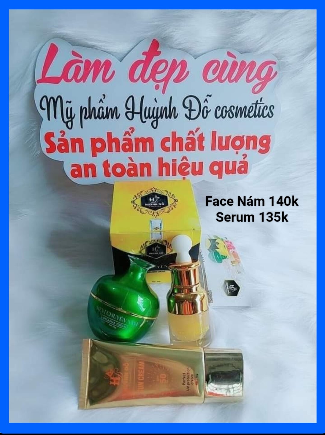 Combo Chuyên Nám 3 sản phẩm Nám Serum Chống Nắng