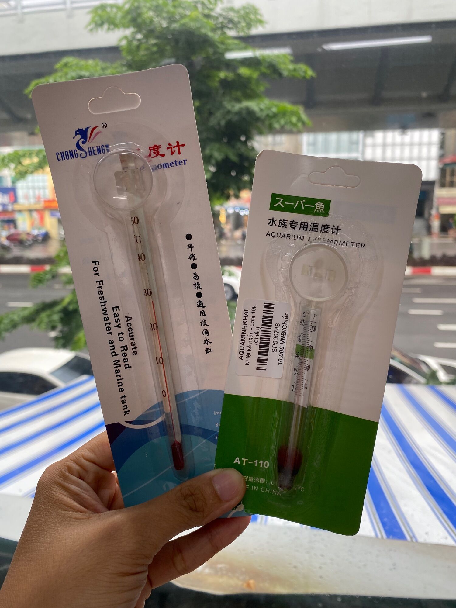 Nhiệt kế chống nước đo nhiệt độ bể cá
