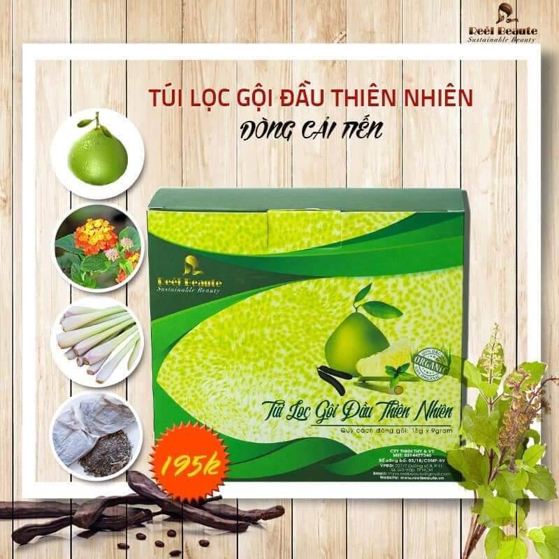 Túi Lọc Gội Đầu Thiên Nhiên Dong Ptct