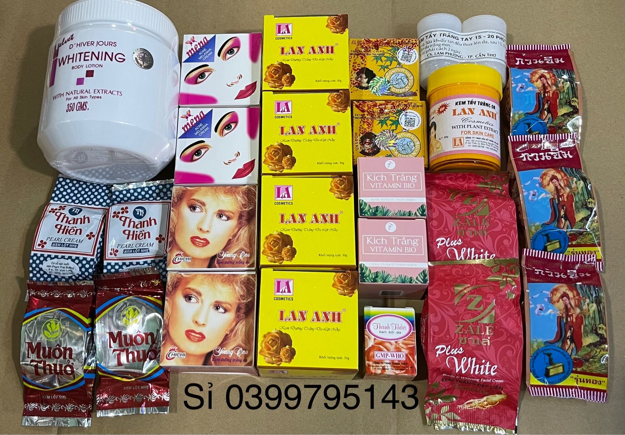Combo kem trộn siêu trắng nhanh cấp tốc