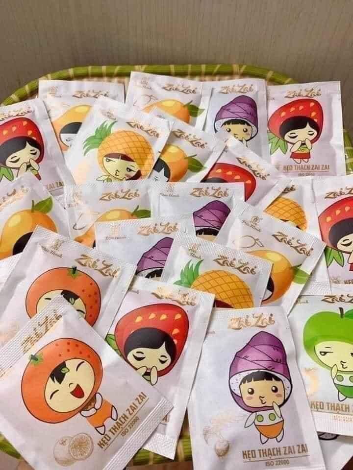Zai zai [ thùng 5ky thạch rau câu Đức hạnh ]