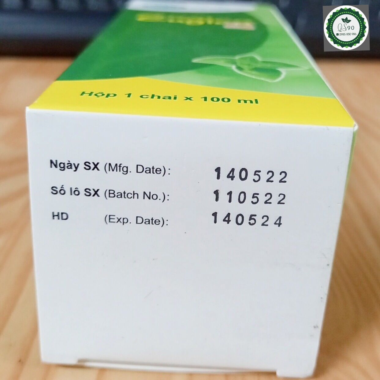 Sirô Eugica chai 100ml