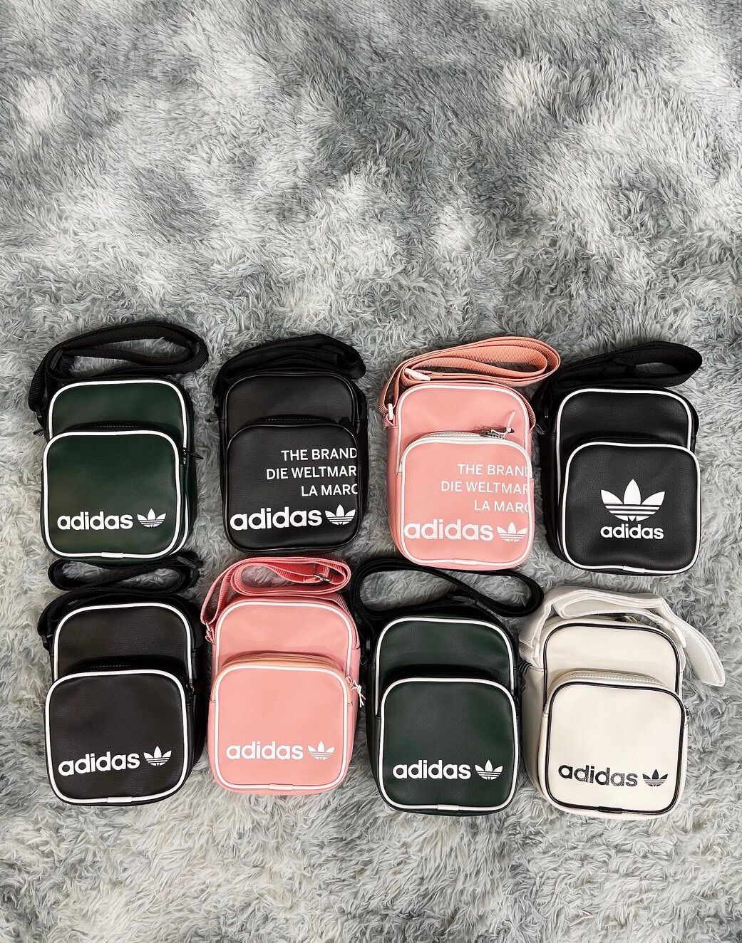 [3-5/8 Hoàn Tiền 25%]Túi đeo chéo mini Bag Adidass full tag cod chuẩn Auth cho Nam Nữ