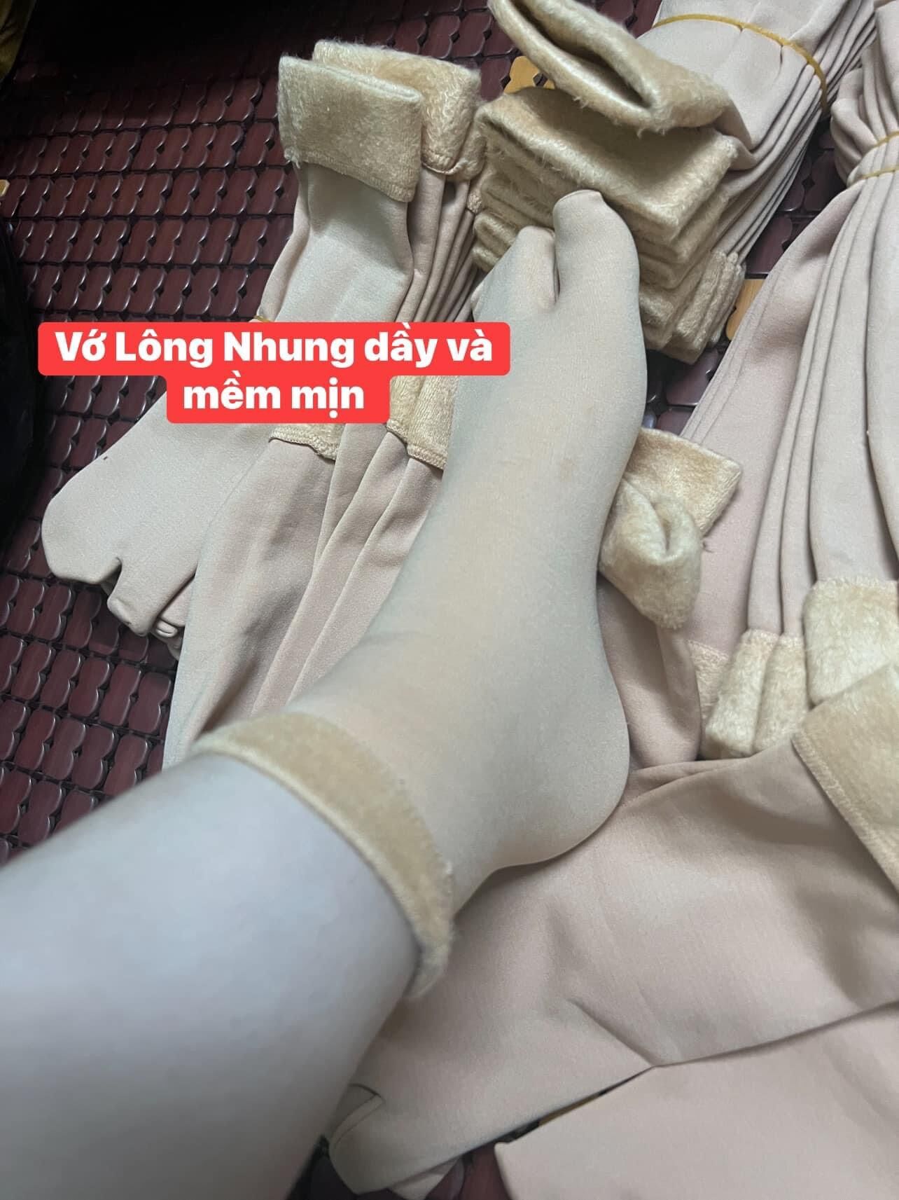 VỚ LÔNG NHUNG , chống nắng siêu êm chân ( loại ngắn)
