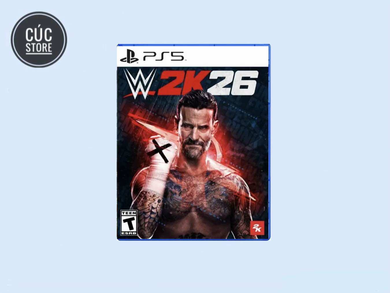 Đĩa chơi game PS5: WWE 2K26