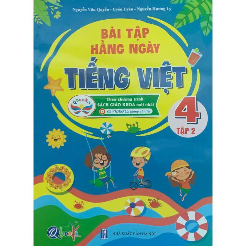 Sách - Bài tập hằng ngày TIẾNG VIỆT 4 tập 2 (CD)