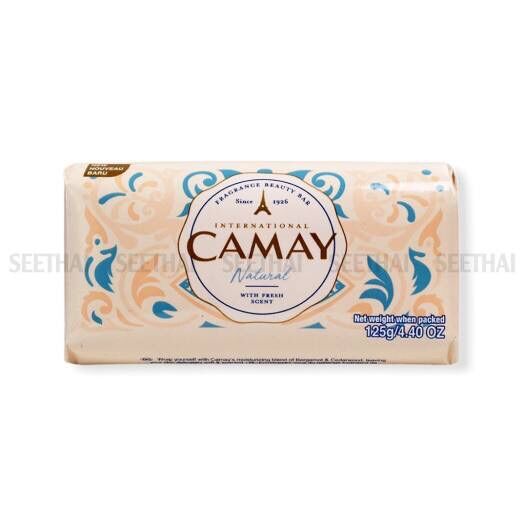 Xà bông cục Camay màu đỏ 125g