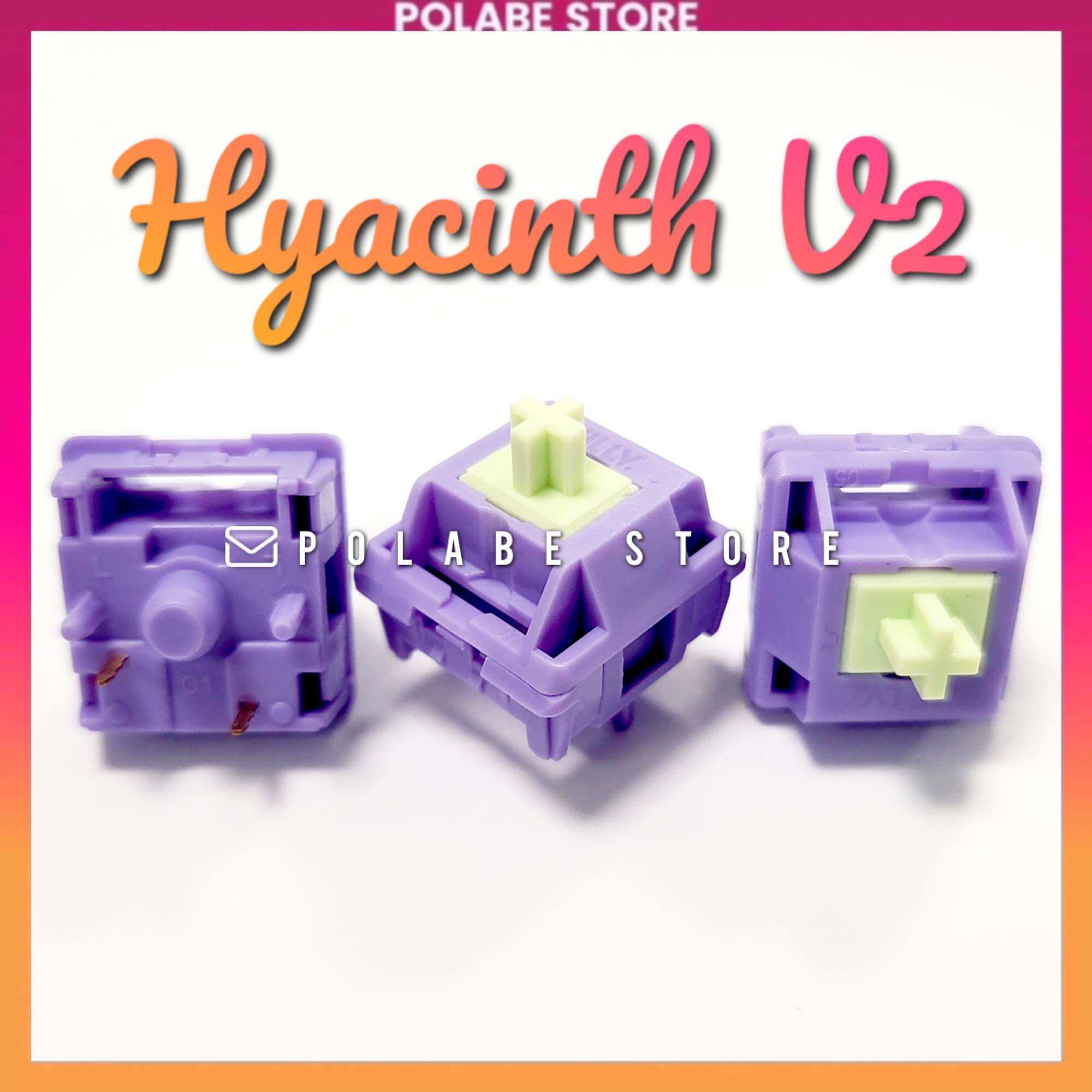 HMX Hyacinth V2 V2u Linear switch công tắc bàn phím cơ Sillyworks Hyacinth V2 - Polabe Store