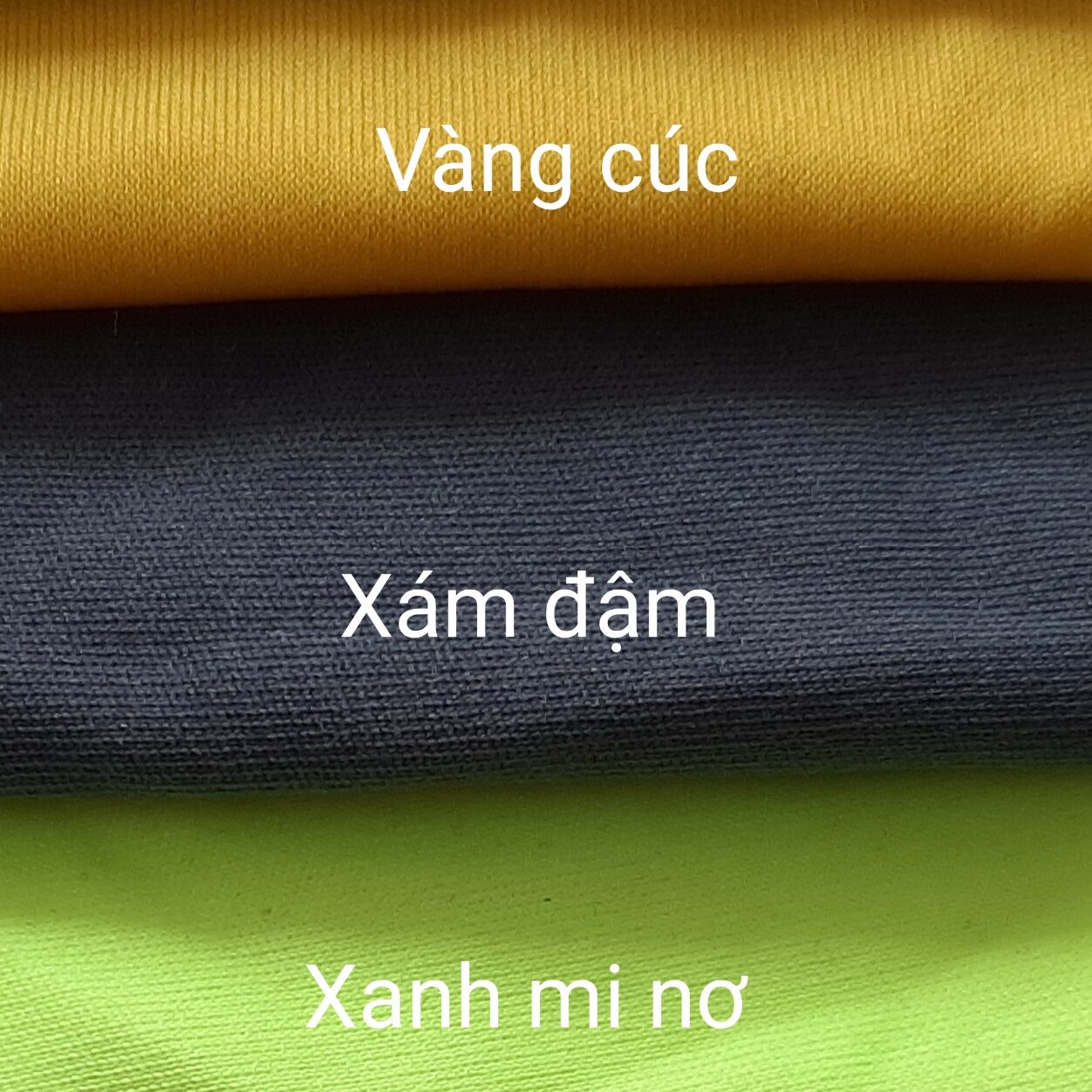 Vải thun sẹc, nhiều màu (dài 2m * khổ 1m6)
