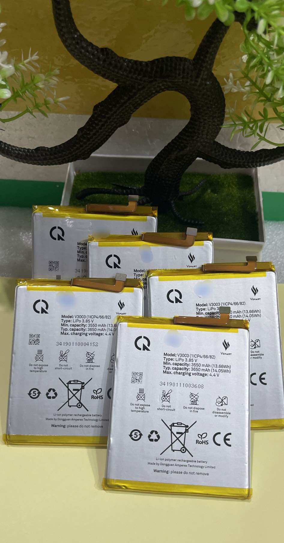 Pin Vsmart Active 1plus / Active 1 plus / Active 1+ ( V3003 ) 3650mAh hàng chuẩn giá tốt