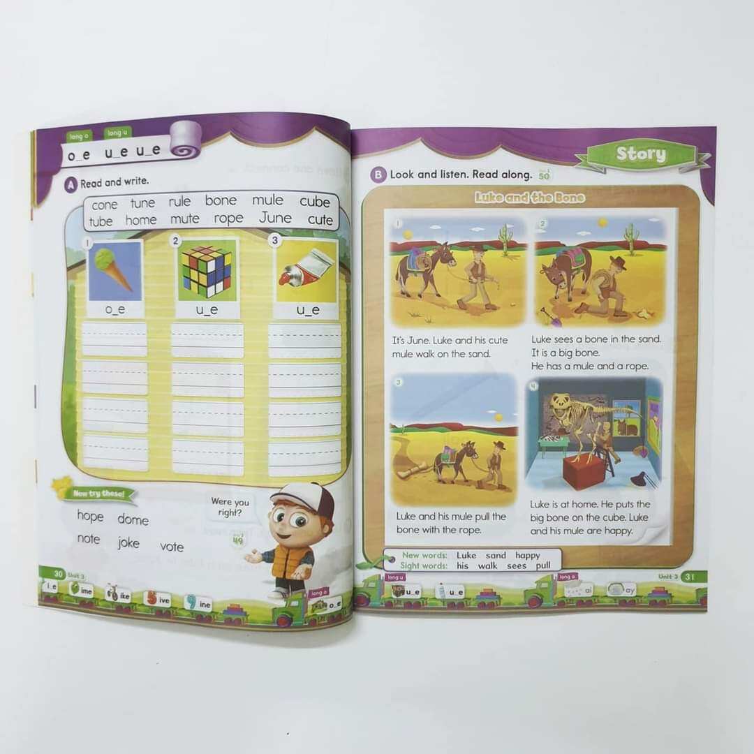 Oxford Phonics 1 ( student book và workbook)