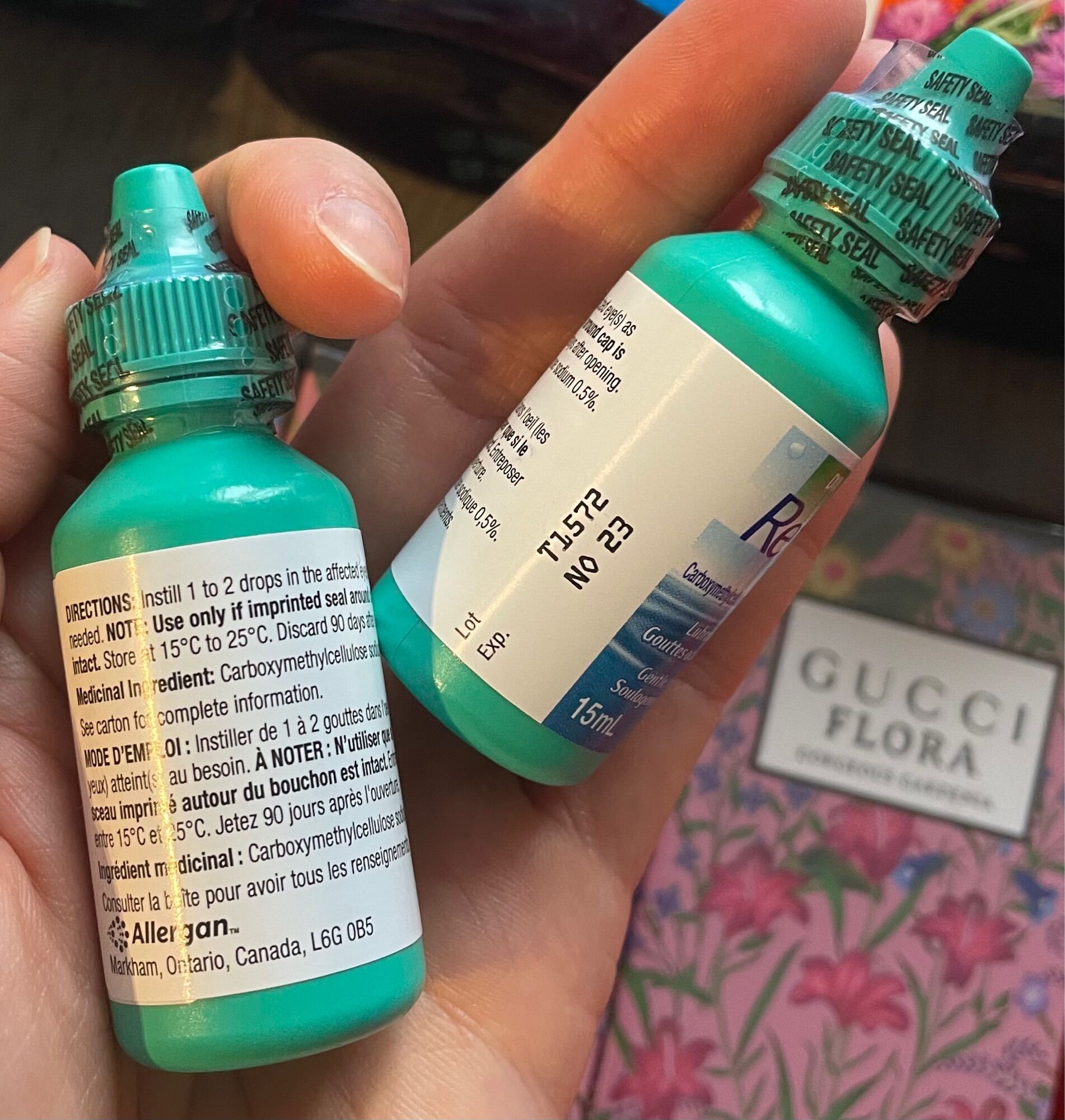 Nhỏ mắt Refresh tear bản Us; 15ml/lọ; hsd 2026