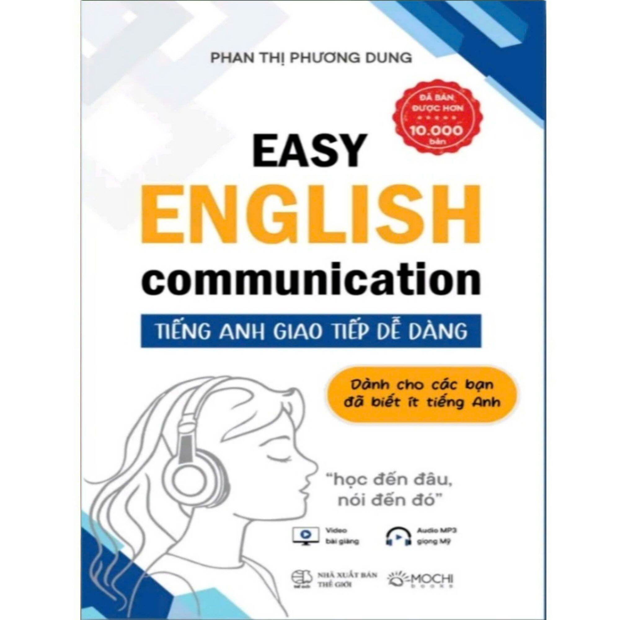Combo 2 Cuốn Easy English Communication Tiếng Anh Giao Tiếp Dễ Dàng & Easy English Sentences Đặt Câu