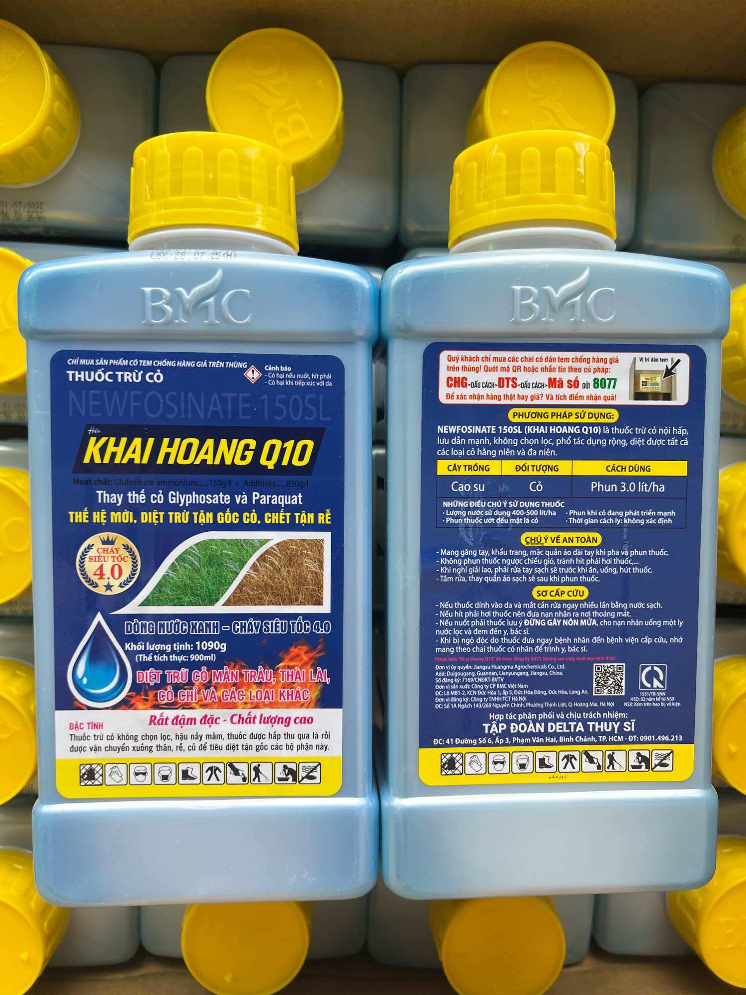 KHAI HOANG Q10 chai 900ml hàng chính hãng Tập đoàn DELTA THUỴ SĨ