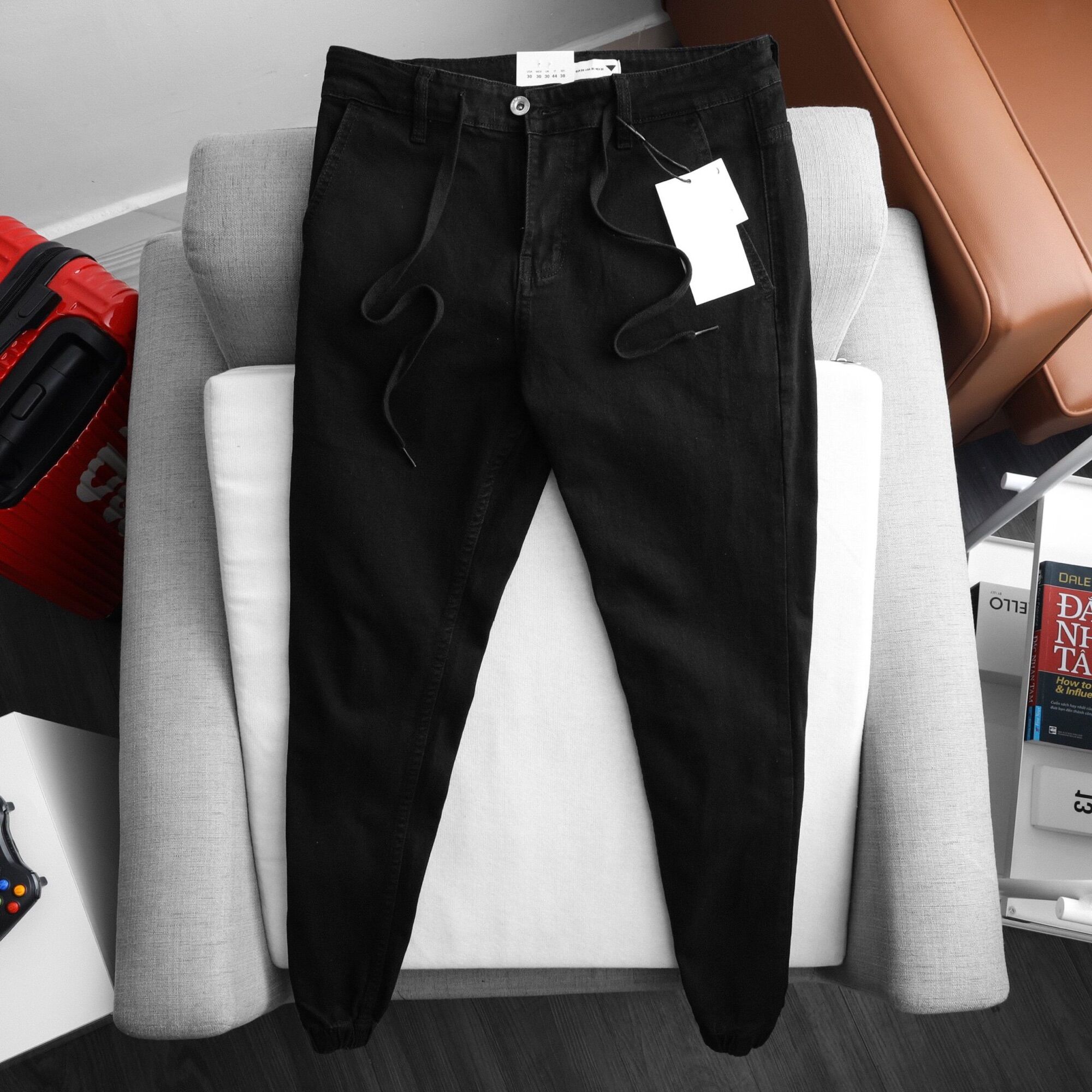 Quần jogger nam jean zara vnxk