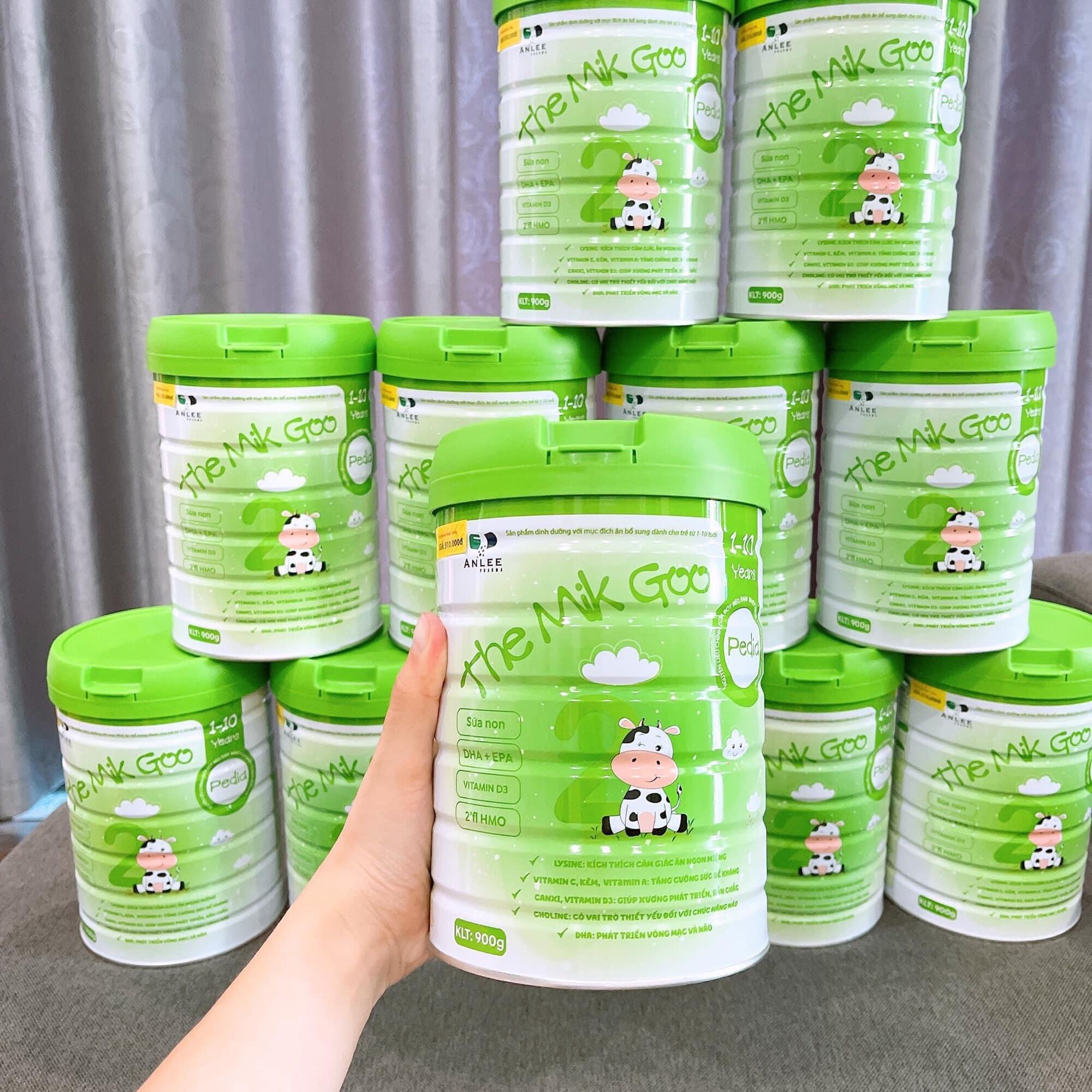 Sữa Công Thức The Mik Goo dành cho trẻ từ 1 tuổi đến 10 tuổi