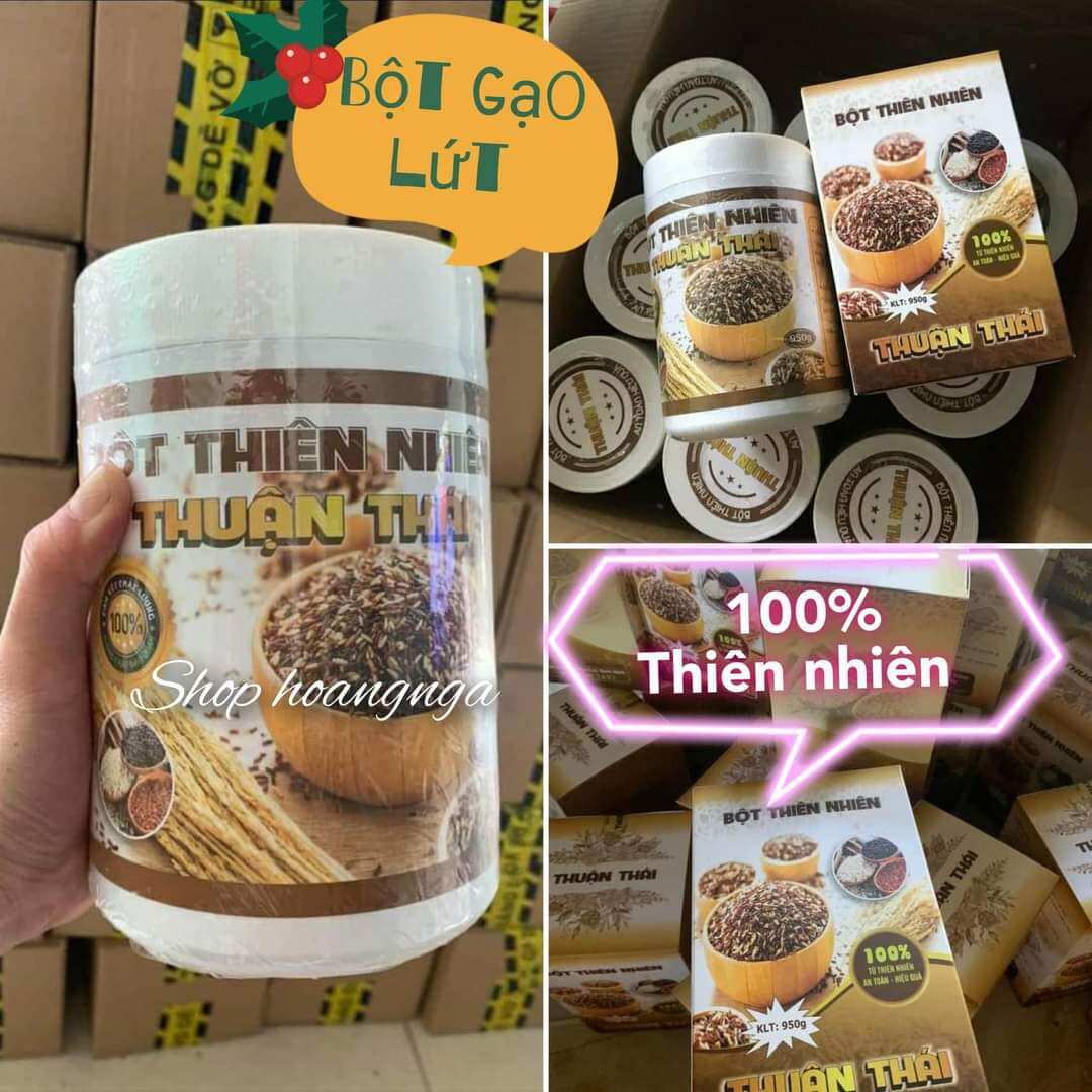 Bột gạo lứt thiên nhiên Thuận Thái giảm cân lợi sữa